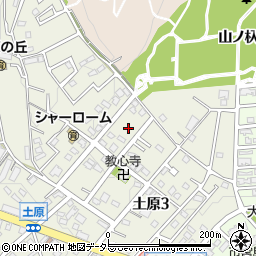 愛知県名古屋市天白区土原3丁目416-4周辺の地図