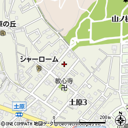 愛知県名古屋市天白区土原3丁目404-2周辺の地図
