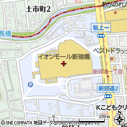 スガキヤ新瑞橋イオンモール店周辺の地図