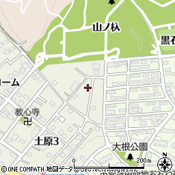愛知県名古屋市天白区土原3丁目708周辺の地図