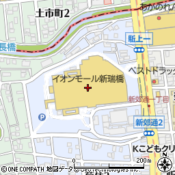 ジーユーイオンモール新瑞橋店周辺の地図