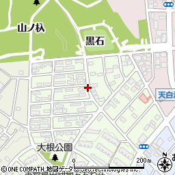 愛知県名古屋市天白区大根町周辺の地図