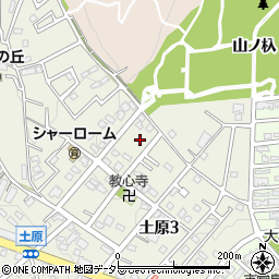 愛知県名古屋市天白区土原3丁目415周辺の地図