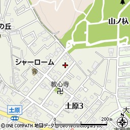 愛知県名古屋市天白区土原3丁目415周辺の地図