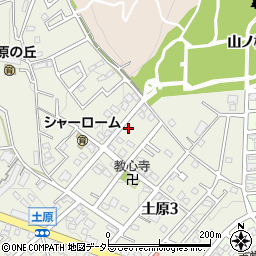 愛知県名古屋市天白区土原3丁目404周辺の地図