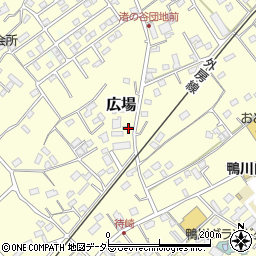 千葉県鴨川市広場935周辺の地図