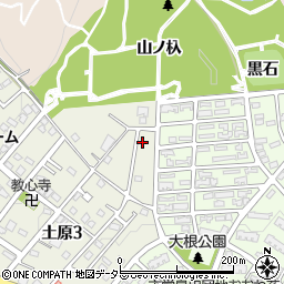 愛知県名古屋市天白区土原3丁目807周辺の地図