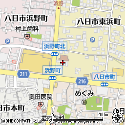 京進小中部八日市校周辺の地図