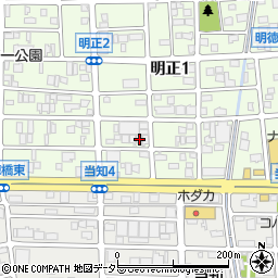 愛知県名古屋市港区明正1丁目336周辺の地図