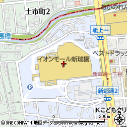 ラフィネ　イオンモール新瑞橋店周辺の地図