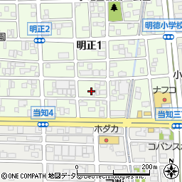 愛知県名古屋市港区明正1丁目277周辺の地図