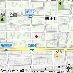 愛知県名古屋市港区明正1丁目338周辺の地図
