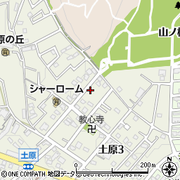 愛知県名古屋市天白区土原3丁目405周辺の地図