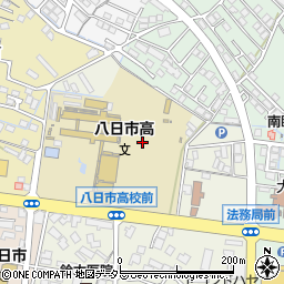 滋賀県東近江市八日市上之町1周辺の地図