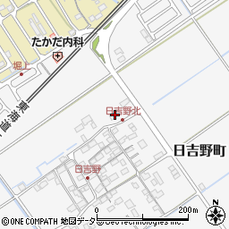滋賀県近江八幡市日吉野町534周辺の地図