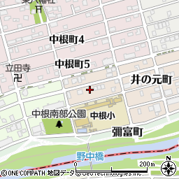 愛知県名古屋市瑞穂区井の元町29周辺の地図