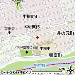 愛知県名古屋市瑞穂区井の元町30周辺の地図
