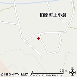 兵庫県丹波市柏原町上小倉713周辺の地図
