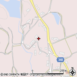 岡山県津山市新野山形76周辺の地図