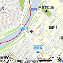 ＴＥＮＰＡＫＵ・Ｒ菅田事務所周辺の地図
