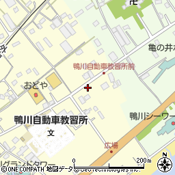 千葉県鴨川市広場1007周辺の地図