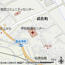 近江八幡市学校給食センター周辺の地図