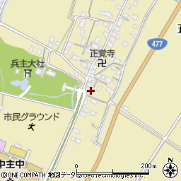 滋賀県野洲市五条231周辺の地図