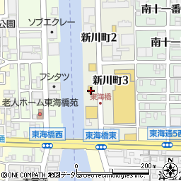 スギ薬局　東海橋店周辺の地図