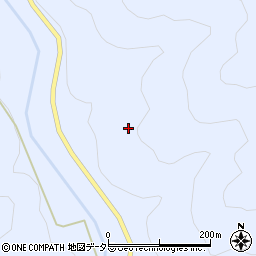 愛知県北設楽郡設楽町大名倉新蔵周辺の地図