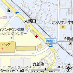 愛知県弥富市五明町蒲原1371周辺の地図
