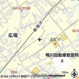 千葉県鴨川市広場967-2周辺の地図