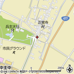 滋賀県野洲市五条232周辺の地図