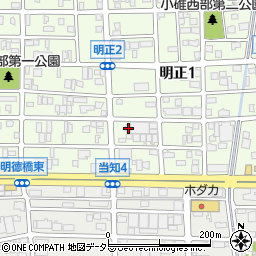 愛知県名古屋市港区明正1丁目333周辺の地図
