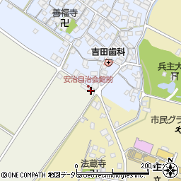 滋賀県野洲市井口1-7周辺の地図