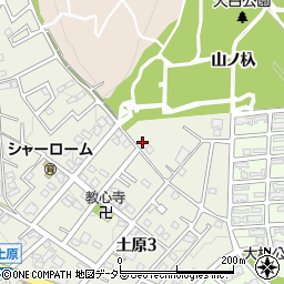 愛知県名古屋市天白区土原3丁目686周辺の地図