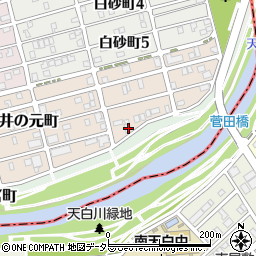 愛知県名古屋市瑞穂区井の元町172周辺の地図