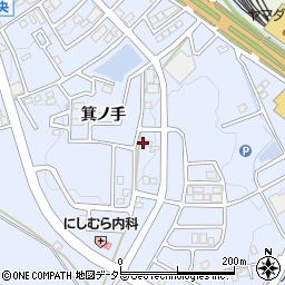 愛知県日進市赤池町箕ノ手2-1623周辺の地図