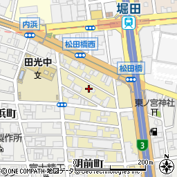 愛知県名古屋市瑞穂区明前町3周辺の地図