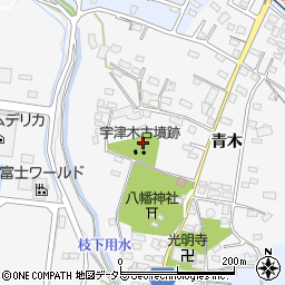 愛知県豊田市花本町青木周辺の地図