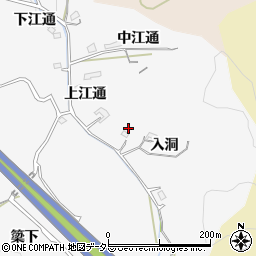 愛知県豊田市滝見町周辺の地図