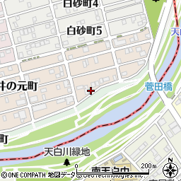 愛知県名古屋市瑞穂区井の元町173周辺の地図