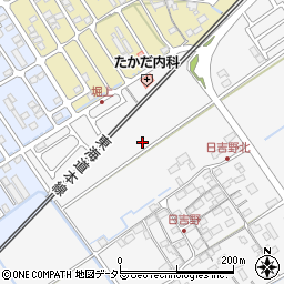 滋賀県近江八幡市日吉野町1099周辺の地図