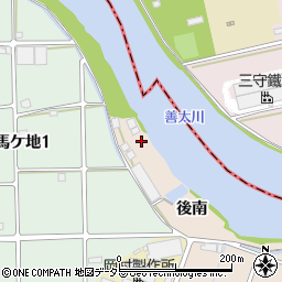 愛知県弥富市善太町周辺の地図