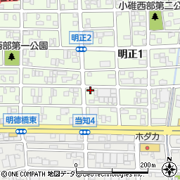 愛知県名古屋市港区明正1丁目331周辺の地図