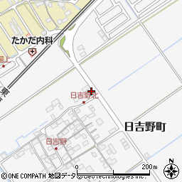 滋賀県近江八幡市日吉野町551周辺の地図