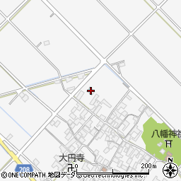 滋賀県近江八幡市安土町内野635周辺の地図