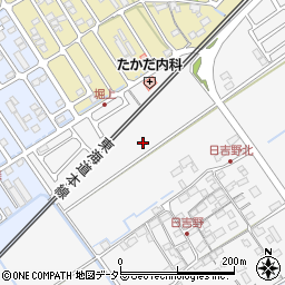滋賀県近江八幡市日吉野町685周辺の地図