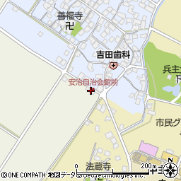 滋賀県野洲市井口1-2周辺の地図