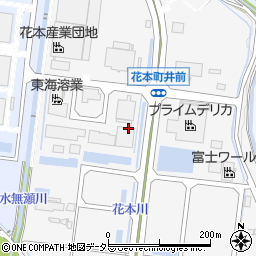愛知県豊田市花本町（井前）周辺の地図