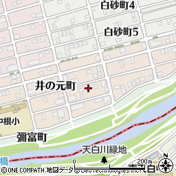 愛知県名古屋市瑞穂区井の元町144周辺の地図